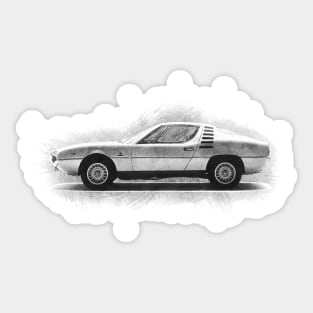 1970 Alfa Romeo Montreal Sticker